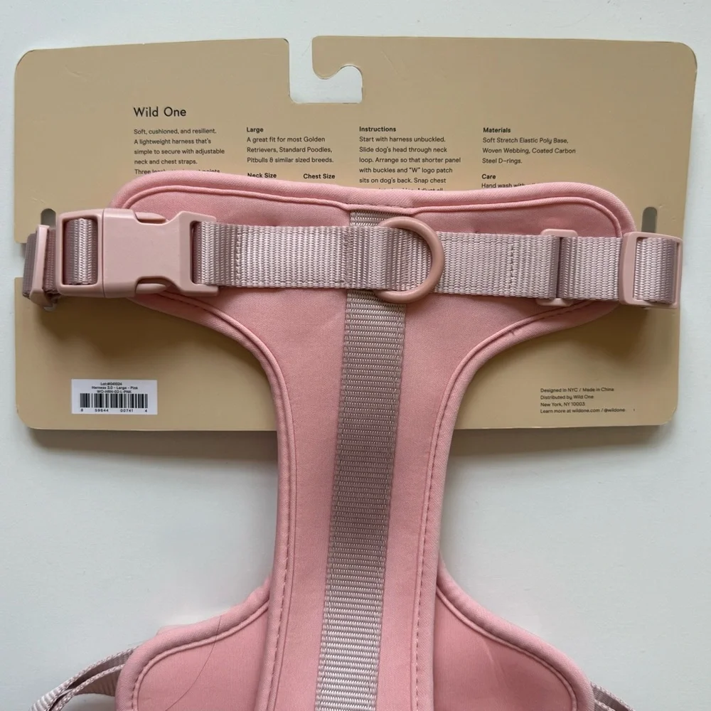 Wild One Dog Harness 3.0 - Large - Pink